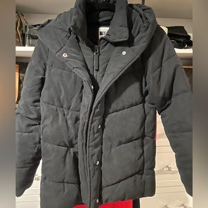 Abercrombie and Fitch Black Ultra Puffer Coat XS